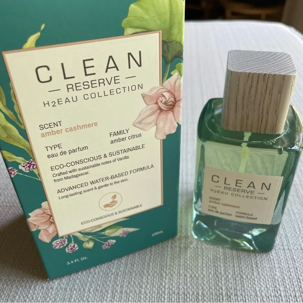 Clean Reserve H2EAU Collection - amber cashmere 3.4oz